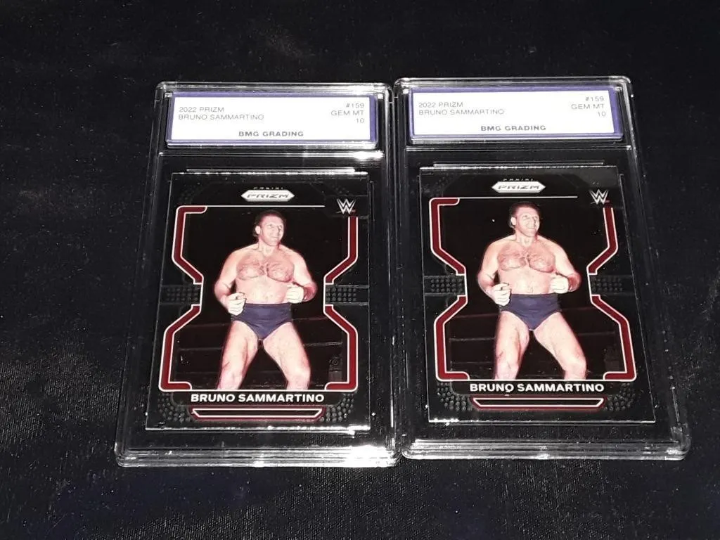Bruno Sammartino 2 Card Lot GEM MT 10