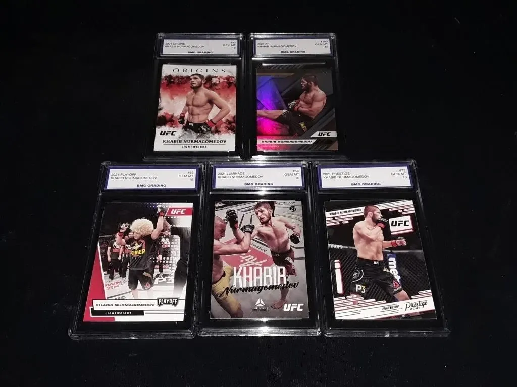 Khabib Nurmagomedov 5 Card Lot