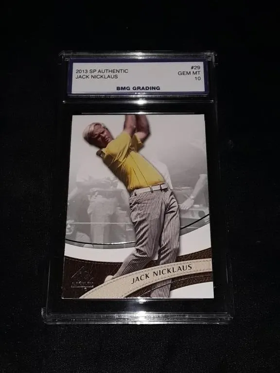 Jack Nicklaus 2013 SP Authentic GEM MT 10