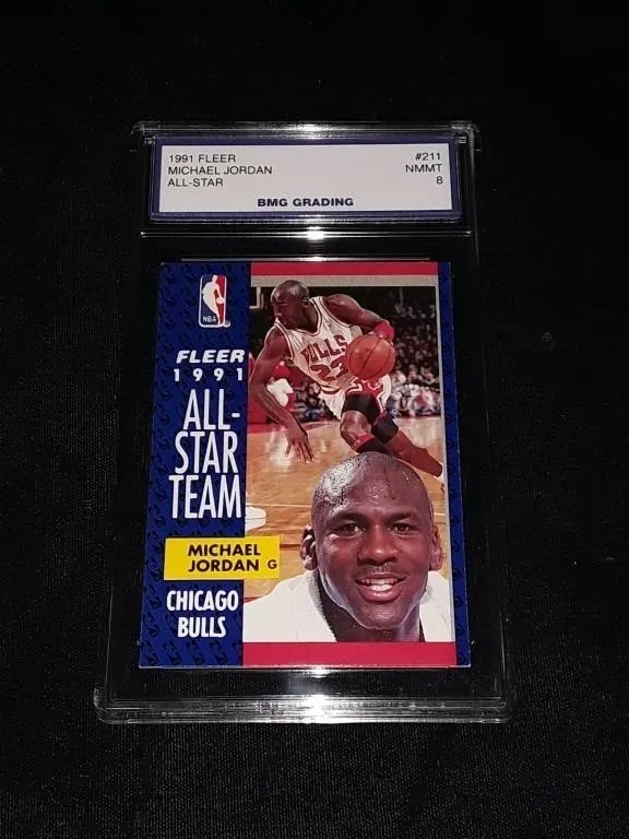 Michael Jordan 1991 Fleer #211 GEM MT 10