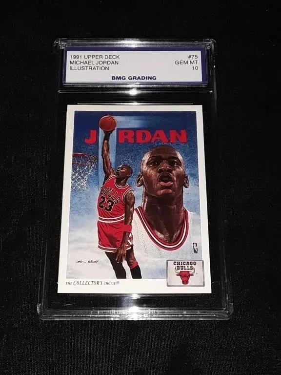 Michael Jordan 1991 Upper Deck GEM MT 10