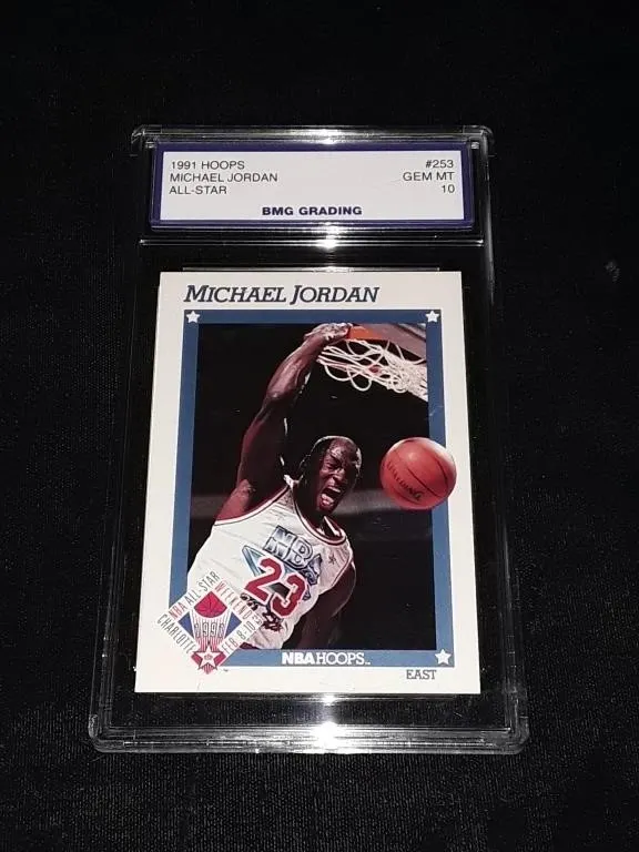 Michael Jordan 1991 Hoops #253 GEM MT 10