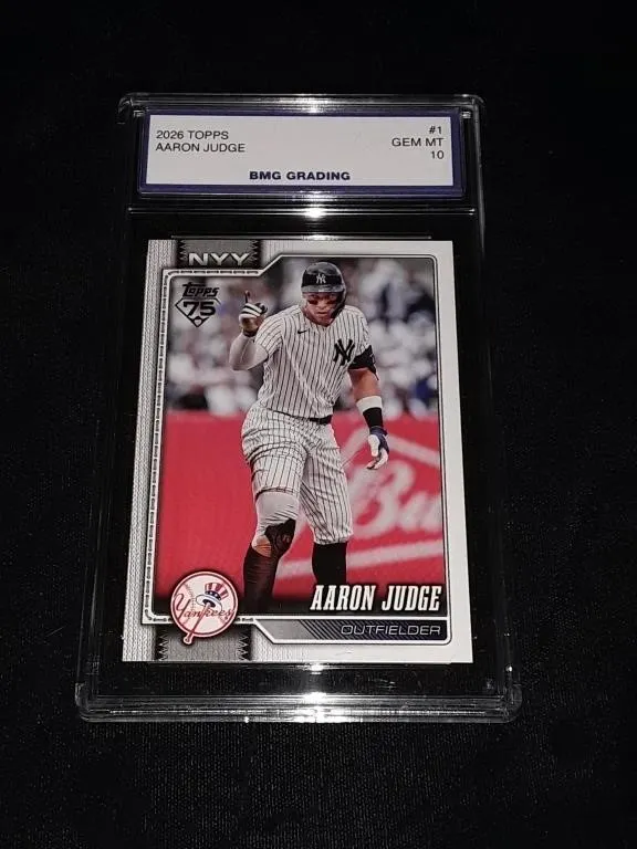 Aaron Judge 2026 Topps #1 GEM MT 10