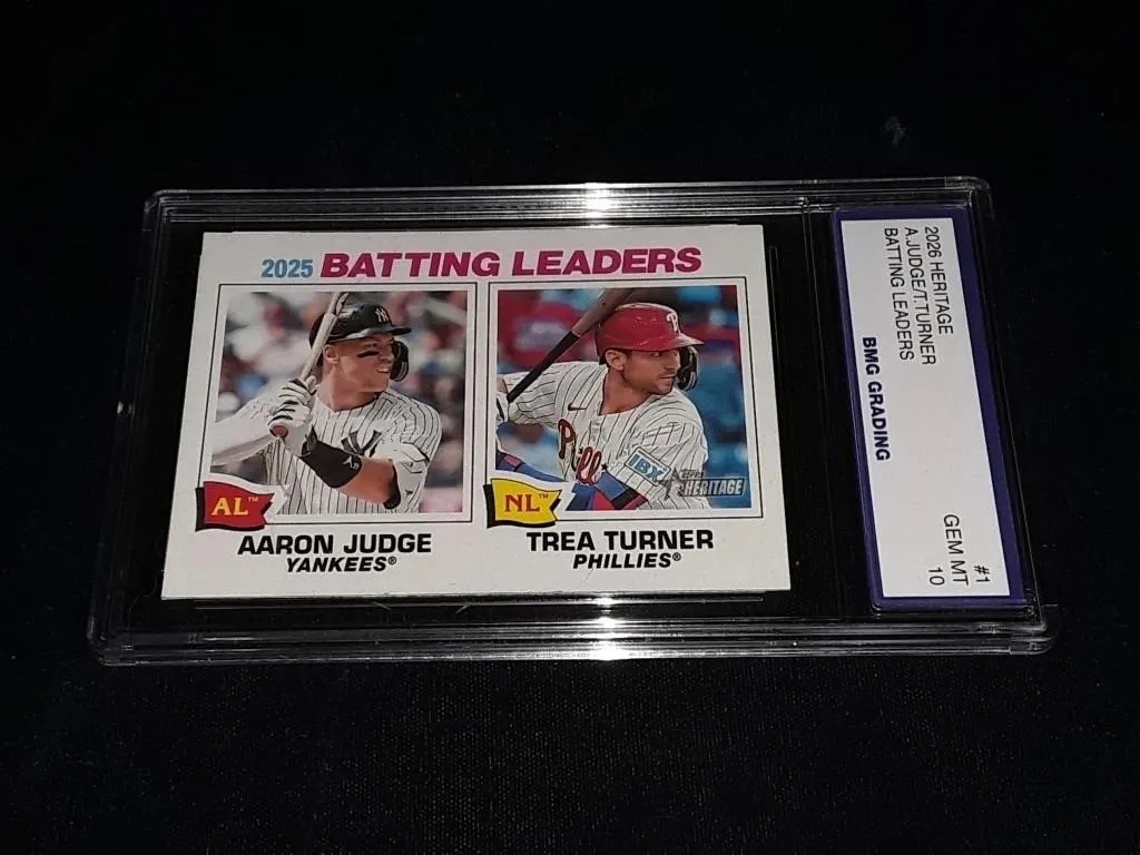 Aaron Judge/ Turner 2026 Heritage GEM MT 10