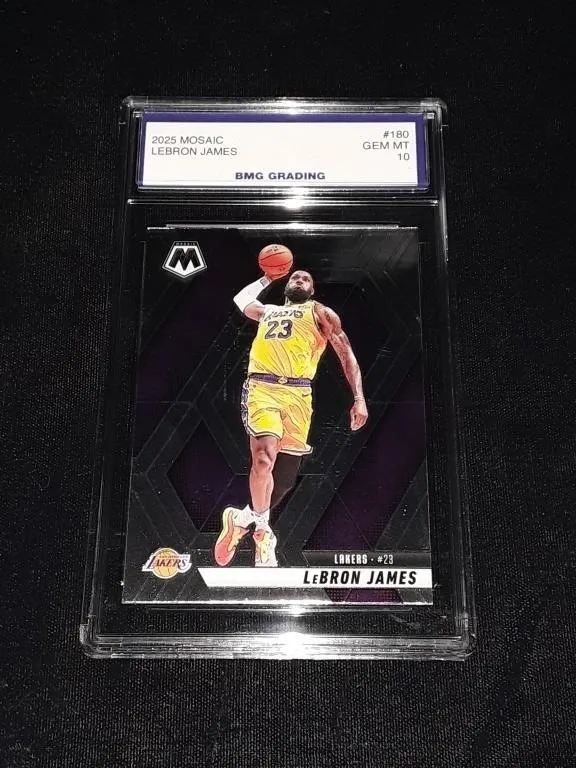 Lebron James 2025Mosaic #180 GEM MT 10