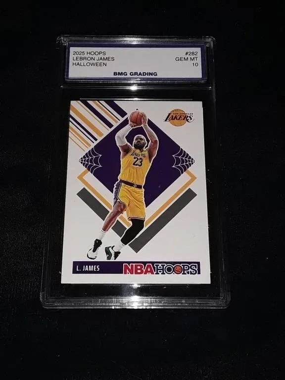 Lebron James 2025 Hoops GEM MT 10