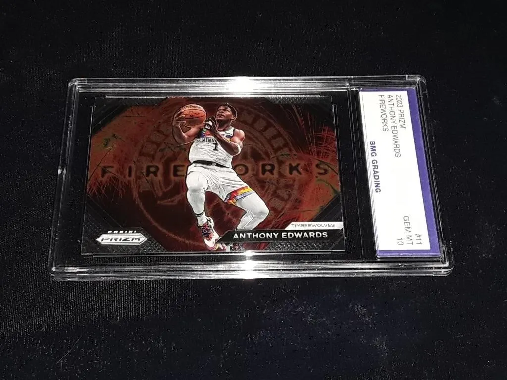 Anthony Edwards 2023 Prizm GEM MT 10