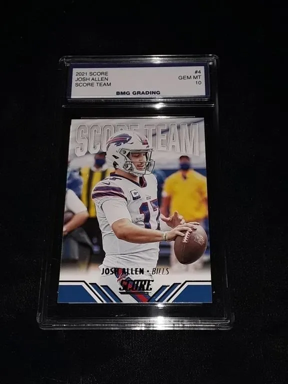 Josh Allen 2021 Score GEM MT 10