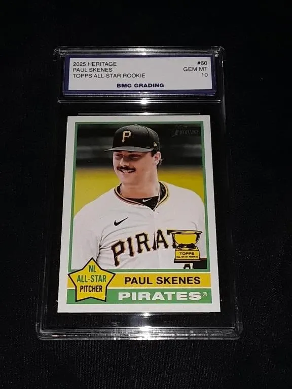 Paule Skenes 2025 Heritage GEM MT 10