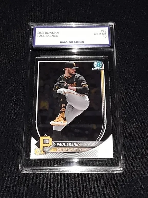 Paule Skenes 2025 Bowman GEM MT 10