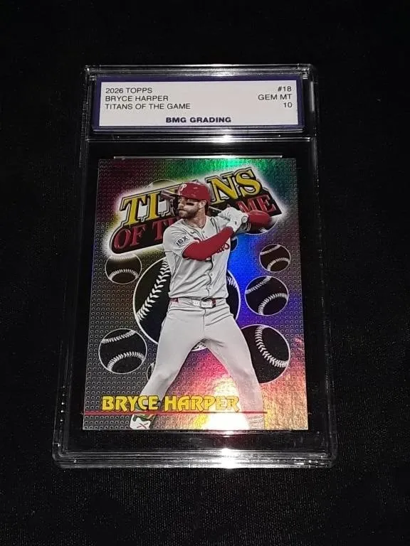 Bryce Harper 2026 Topps GEM MT 10