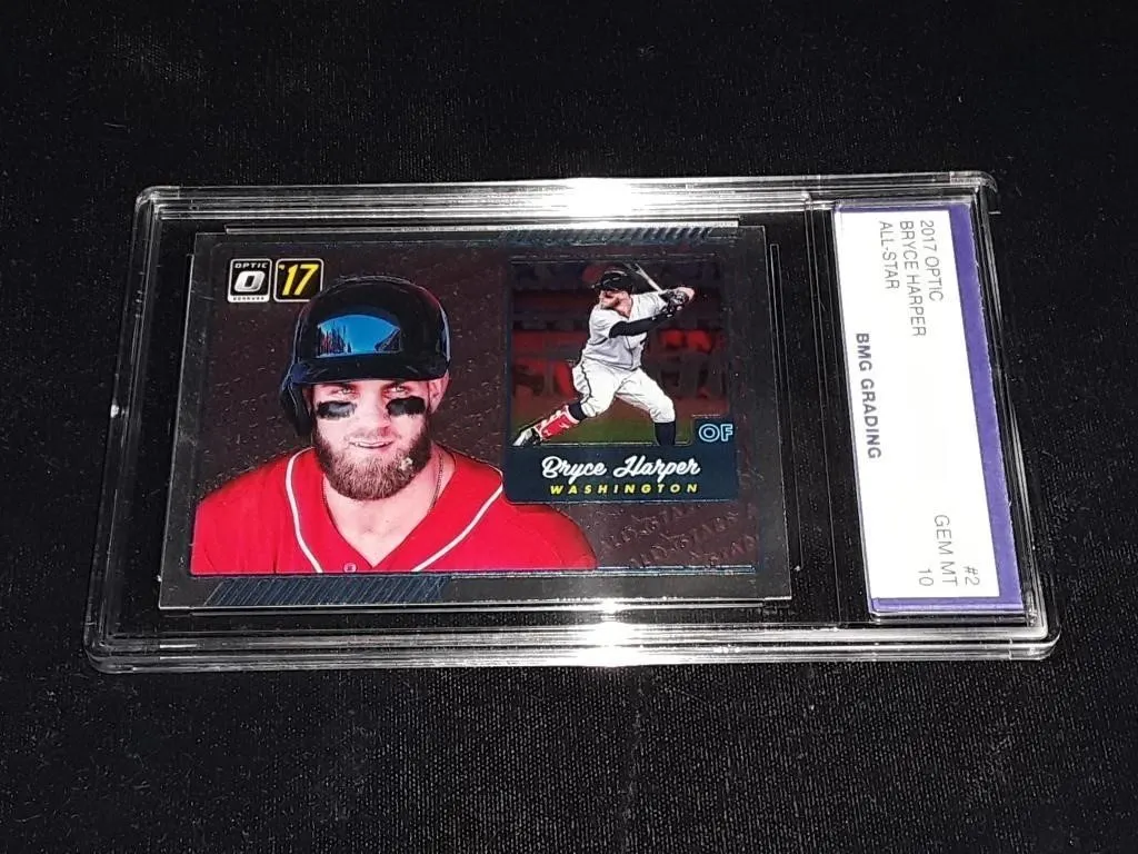 Bryce Harper 2017 Optic GEM MT 10