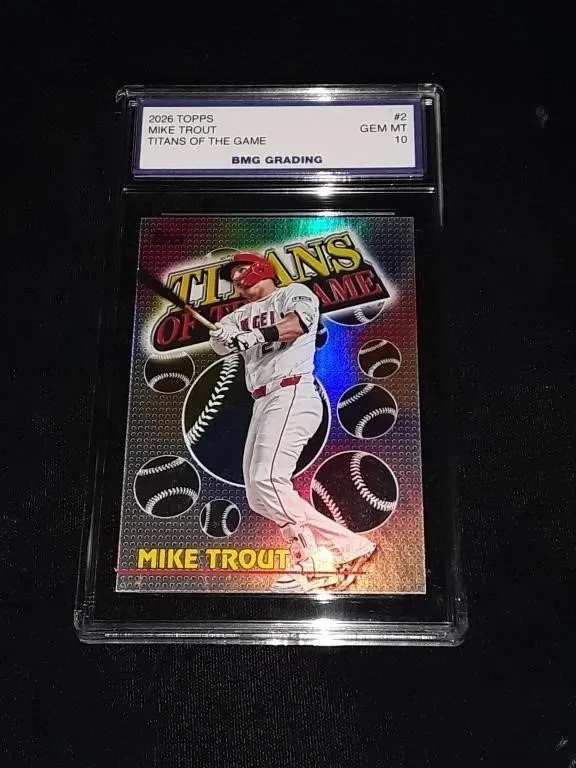 Mike Trout 2025 Topps #2 GEM MT 10