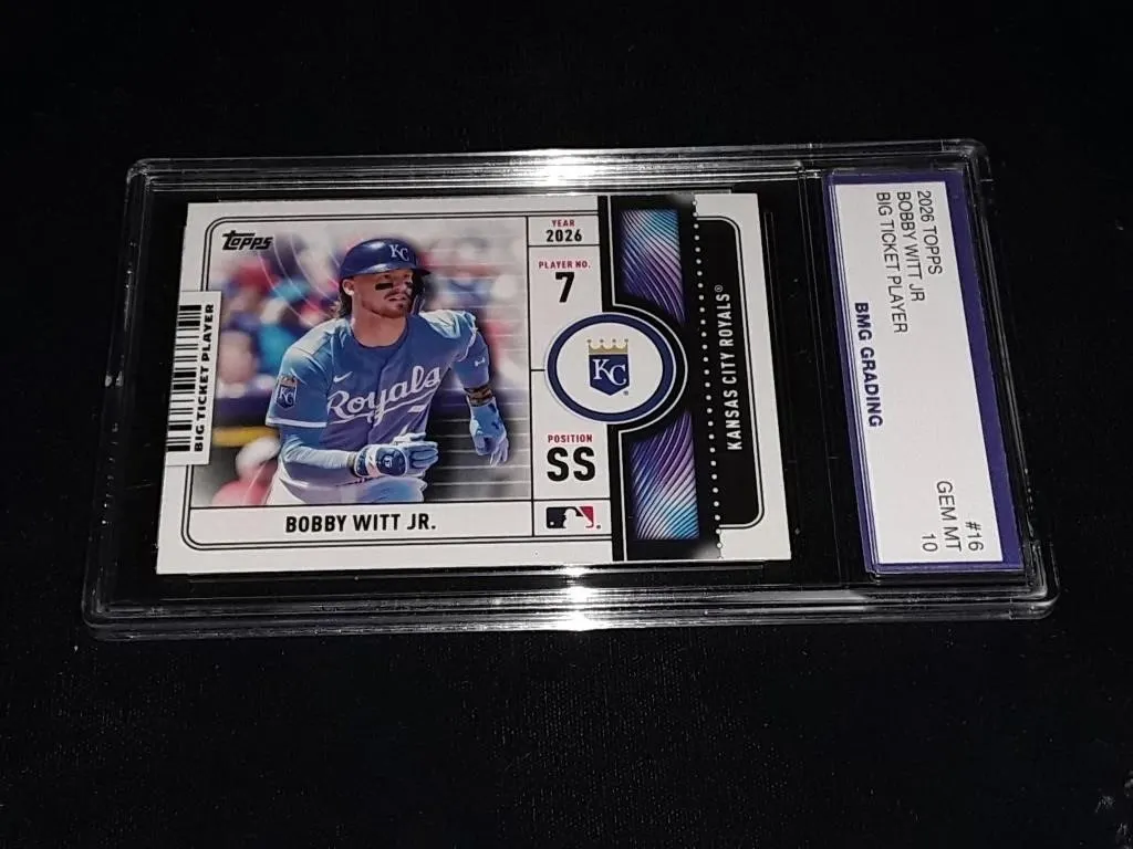 Bobby Witt Jr 2026 Topps #16 GEM MT 10