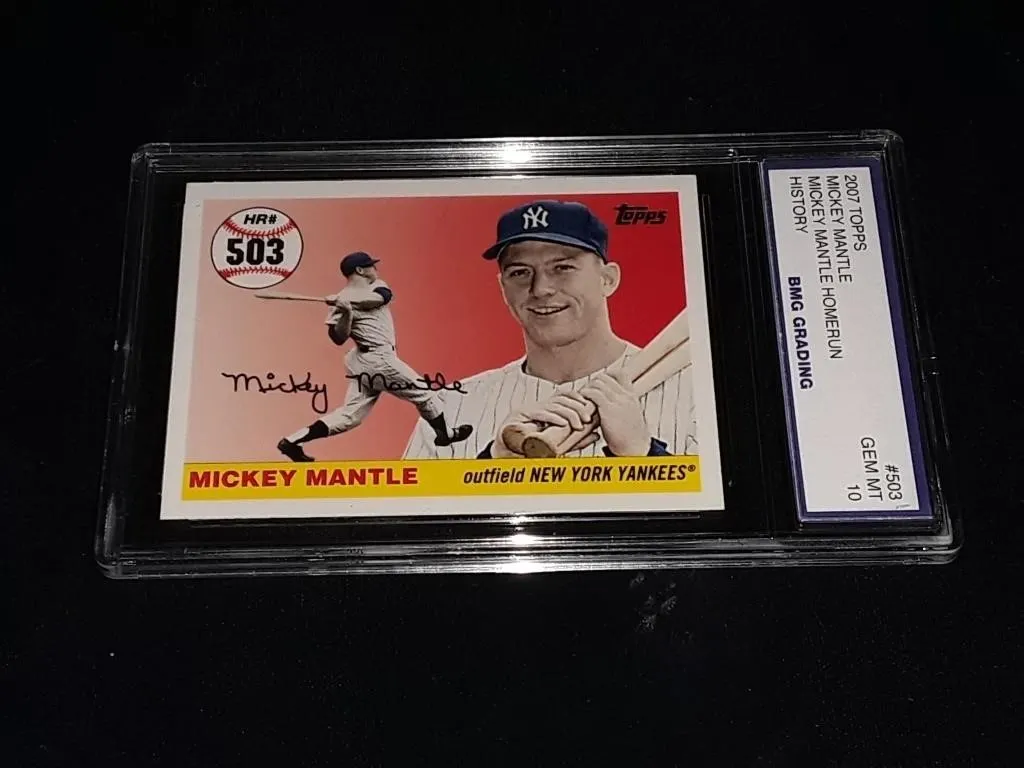 Mickey Mantle 2007 Topps GEM MT 10