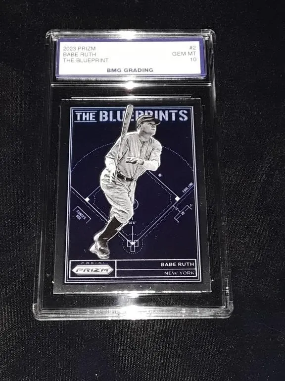 Babe Ruth 2023 Prizm GEM MT 10 The Blueprint