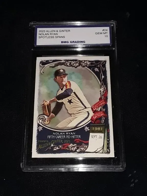 Nolan Ryan 2023 Allen & Ginter GEM MT 10
