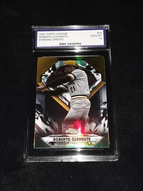 Roberto Clemente 2022 Topps Chrome GEM MT 10