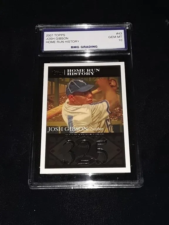 Josh Gibson 2007 Topps GEM MT 10