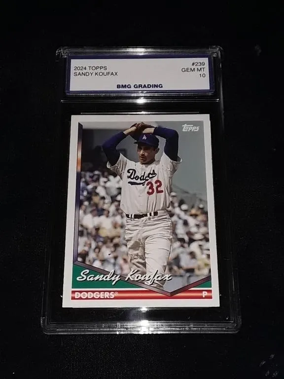 Sandy Koufax 2024 Topps GEM MT 10