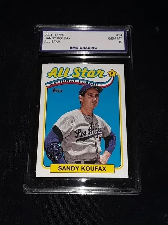 Sandy Koufax 2024 Topps #14 GEM MT 10