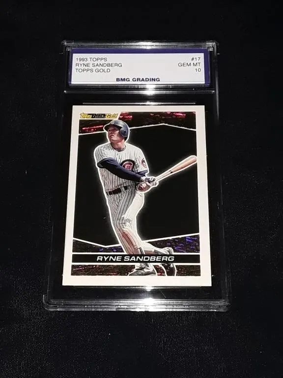 Ryne Sandberg 1993 Topps Gold GEM MT 10