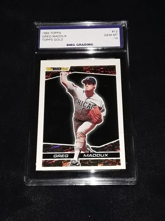 Greg Maddux 1993 Topps Gold GEM MT 10