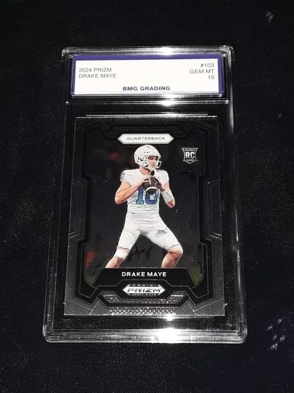 Drake Maye 2024 Prizm GEM MT 10 RC