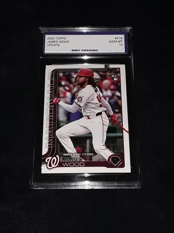 James Woos 2025 Topps RC GEM MT 10