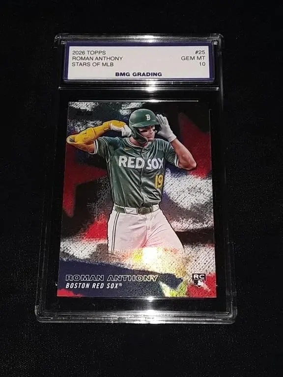 Roman Anthony 2026 Topps RC GEM MT 10