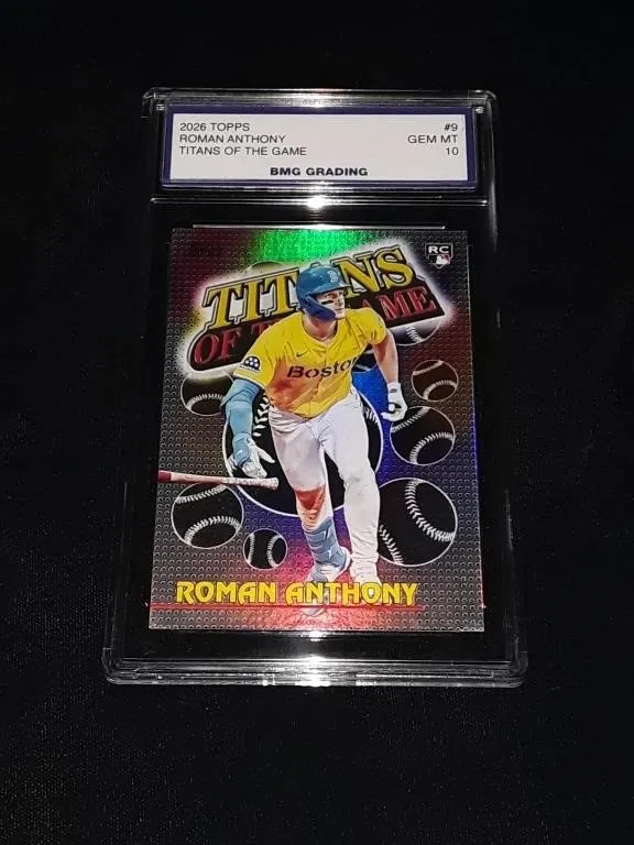 Roman Anthony 2026 Topps RC #9 GEM MT 10