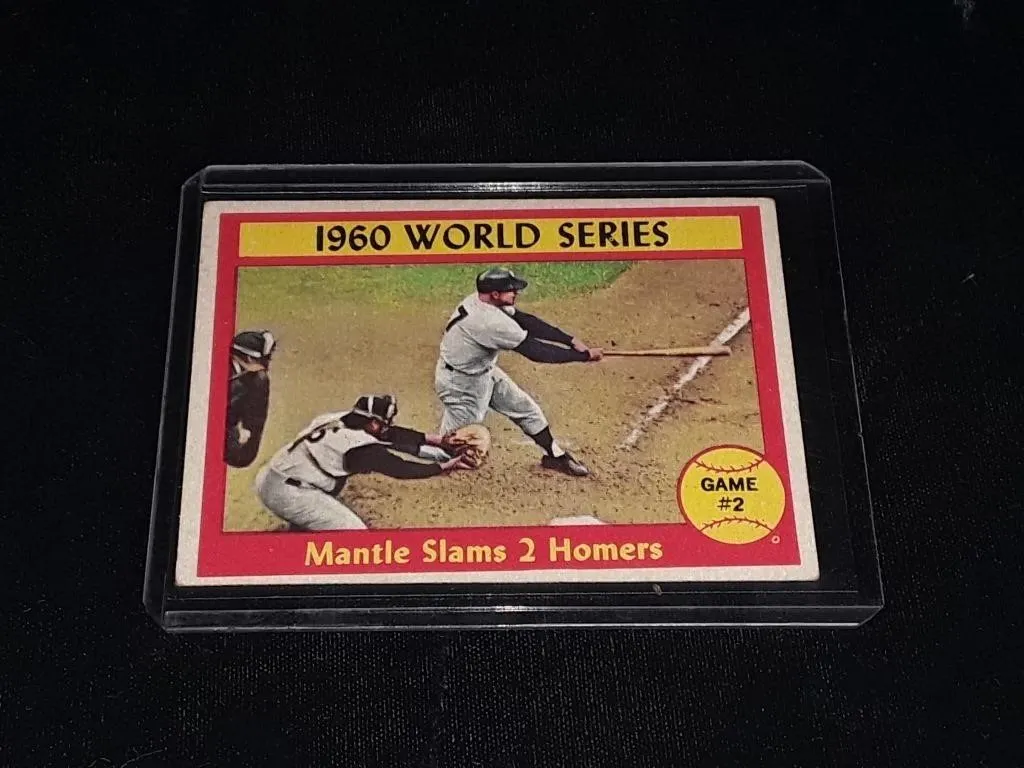 1961 Topps Mickey Mantle World Series