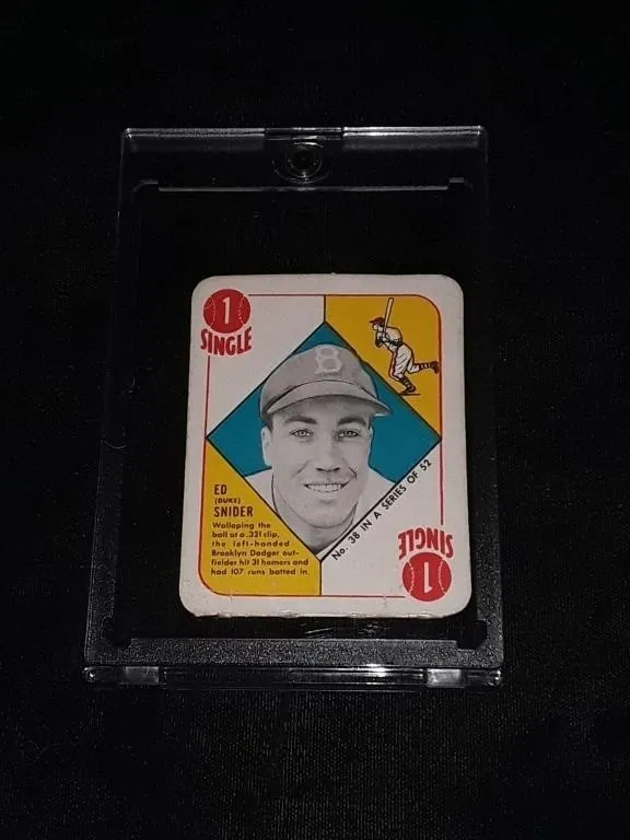 1951 Topps Duke Snider Red Back