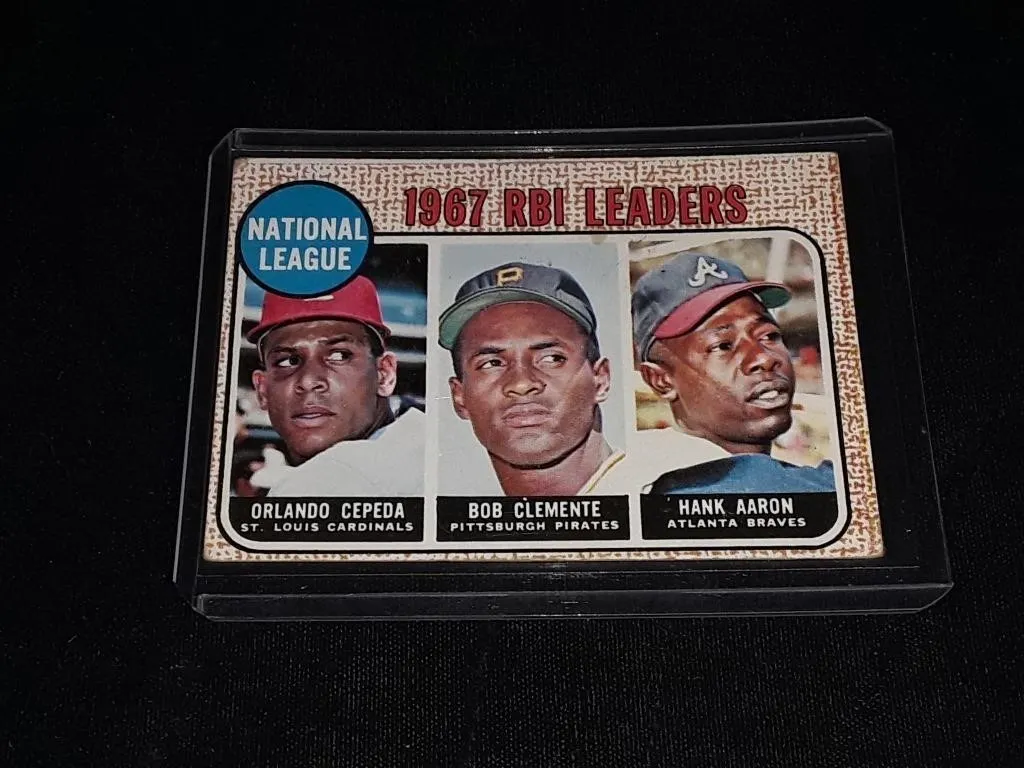 1968 Topps Aaron.Clemente/Cepeda