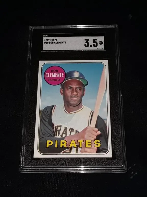 1969 Topps Roberto Clemente SGC 3.5