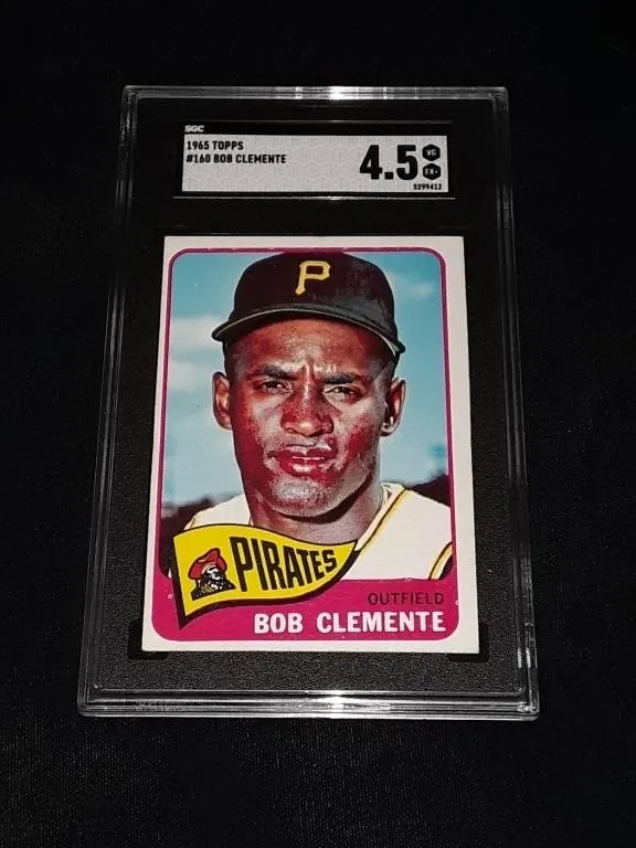 1965 Topps Roberto Clemente SGC 4.5