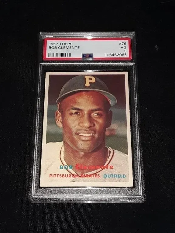 1957 Topps Roberto Clemente PSA 3