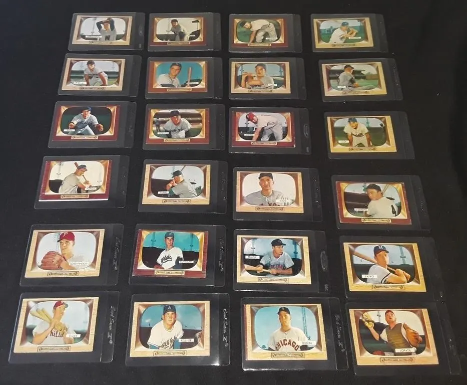1955 Bowman 52 Card Lot
