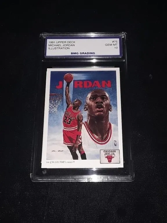Michael Jordan 1991 Upper Deck #75 GEM MT 10