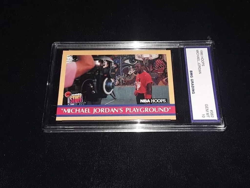 Michael Jordan 1990 Hoops #382 GEM MT 10