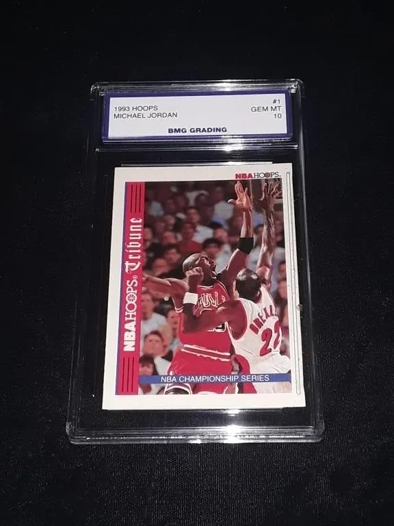 Michael Jordan 1993 Hoops #1 GEM MT 10