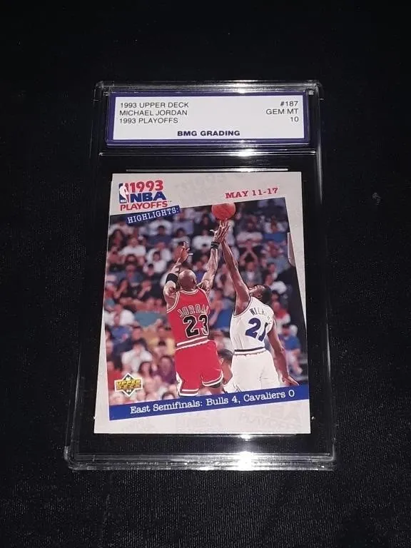Michael Jordan 1993 Upper Deck GEM MT 10