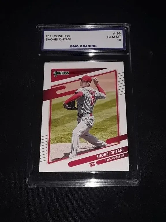 Shohei Ohtani 2021 Donruss GEM MT 10