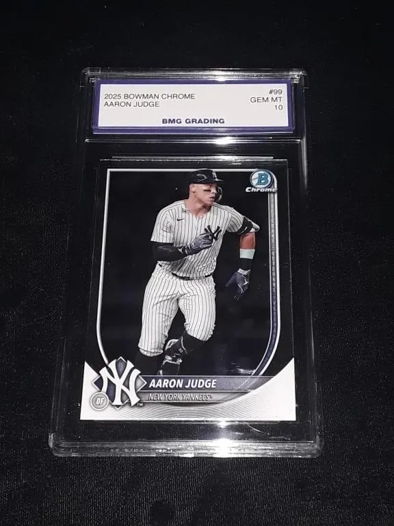 Aaron Judge 2025 Bowman Chrome GEM MT 10