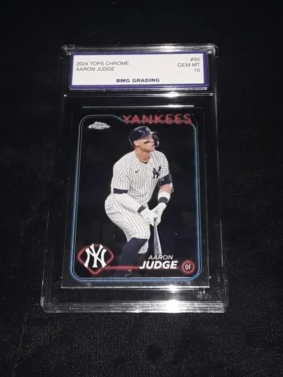 Aaron Judge 2024 Topps Chrome GEM MT 10