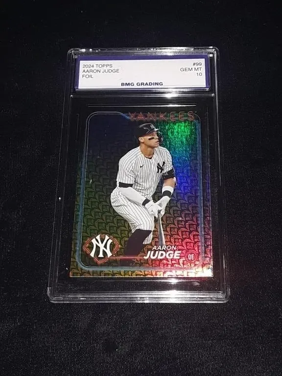 Aaron Judge 2024 Topps Foil GEM MT 10