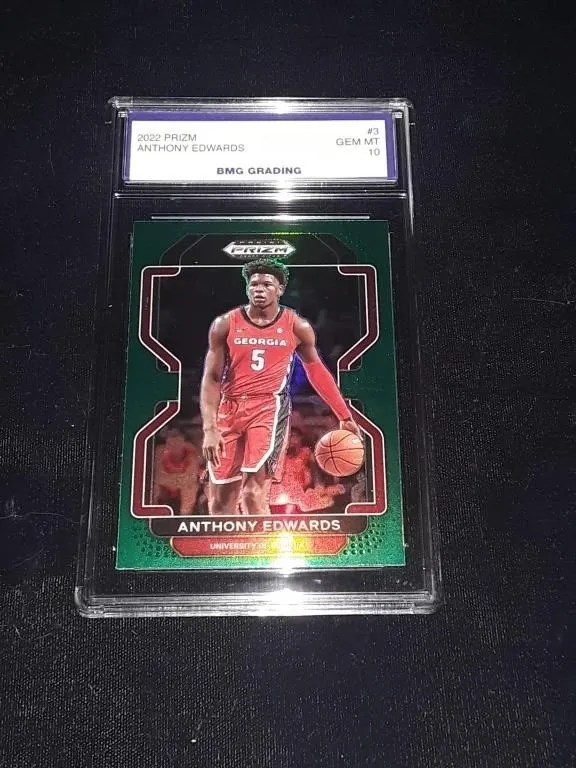 Anthony Edwards 2022 Prizm GEM MT 10