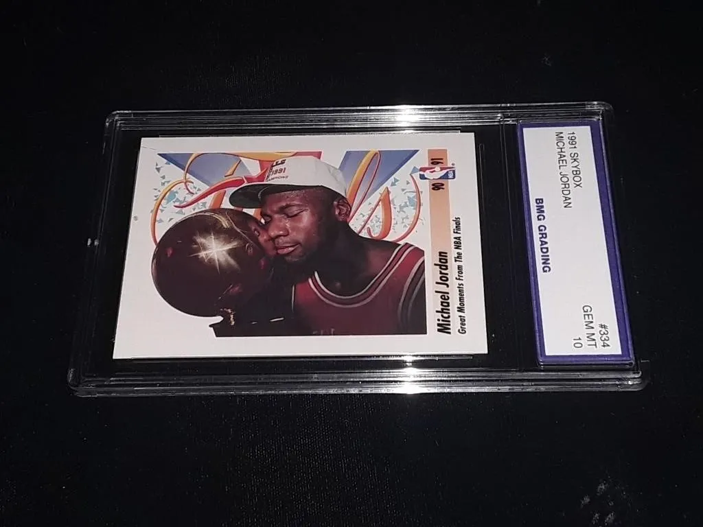 Michael Jordan 1991 Skybox GEM MT 10