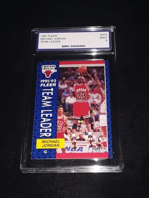 Michael Jordan 1991 Fleer #375 GEM MT 10