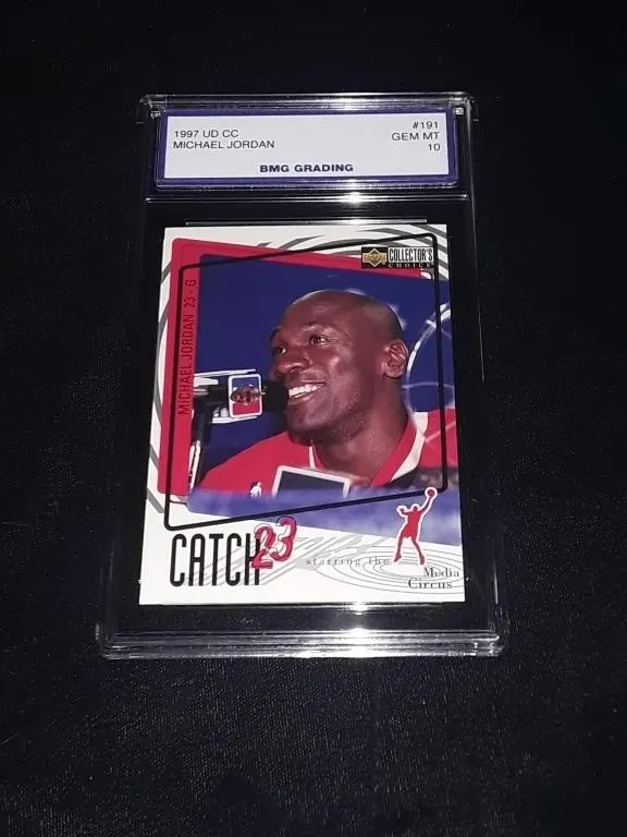 Michael Jordan 1997 UD CC #191 GEM MT 10